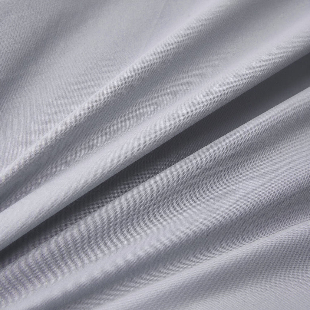 Closeout - 7 Piece Gray Chenille Jacquard Comforter Set