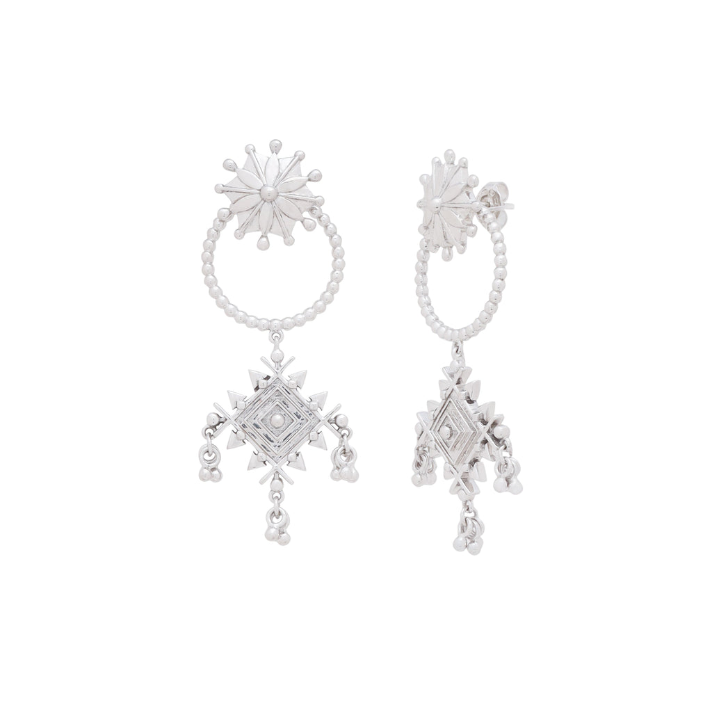 Wisdom Bloom Chandelier Earrings