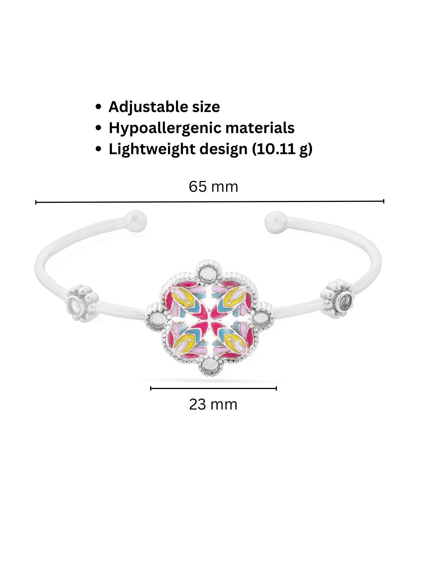 Nubian Bloom Cuff Bracelet