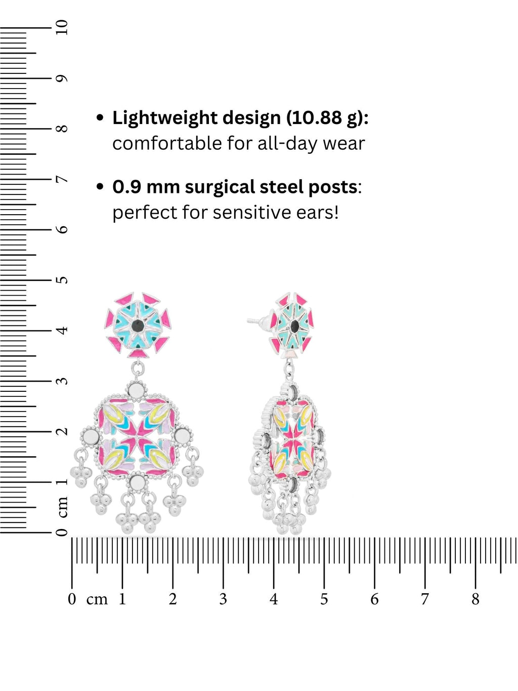 Floral Festival Dangler Earrings