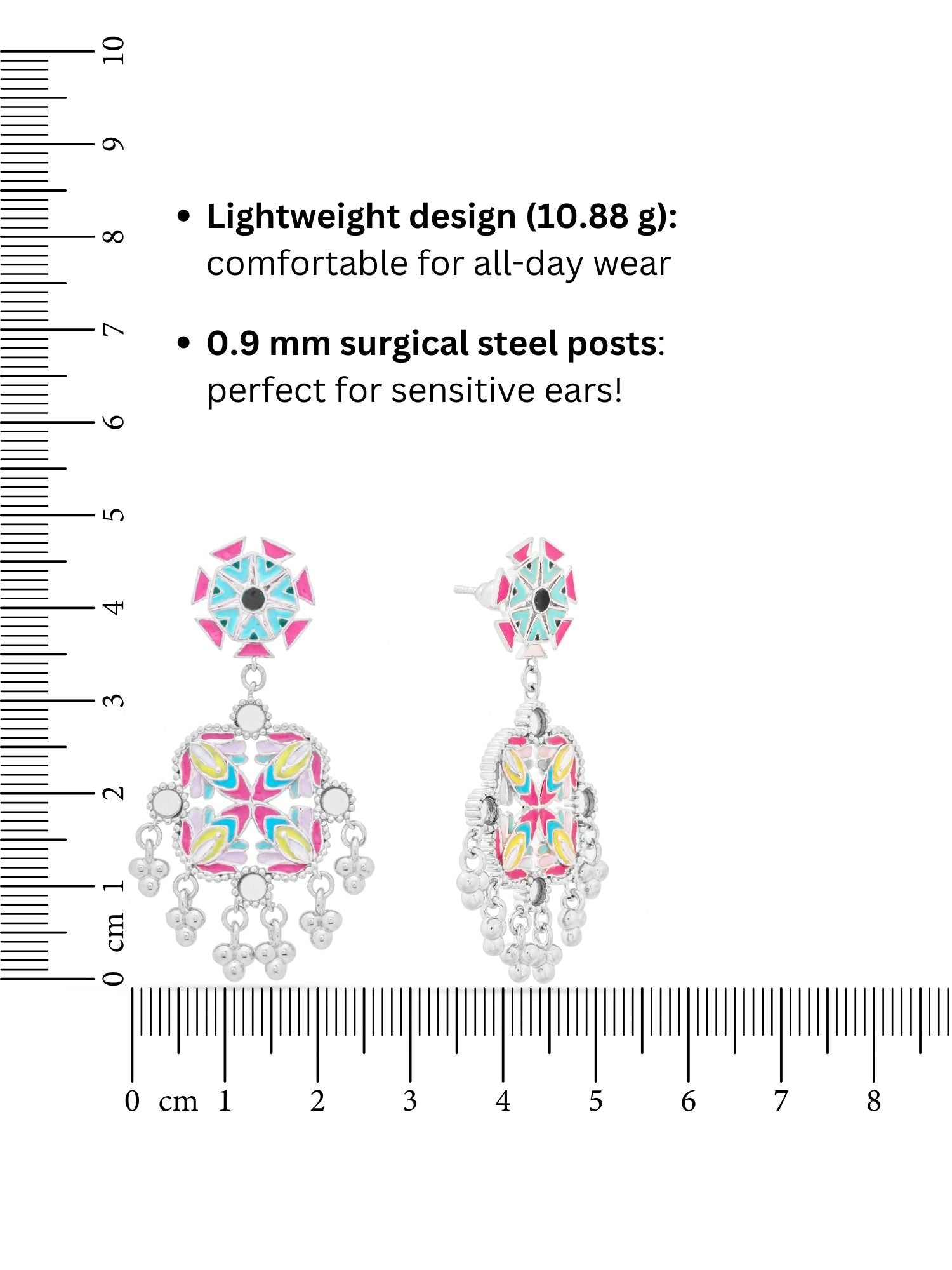 Floral Festival Dangler Earrings