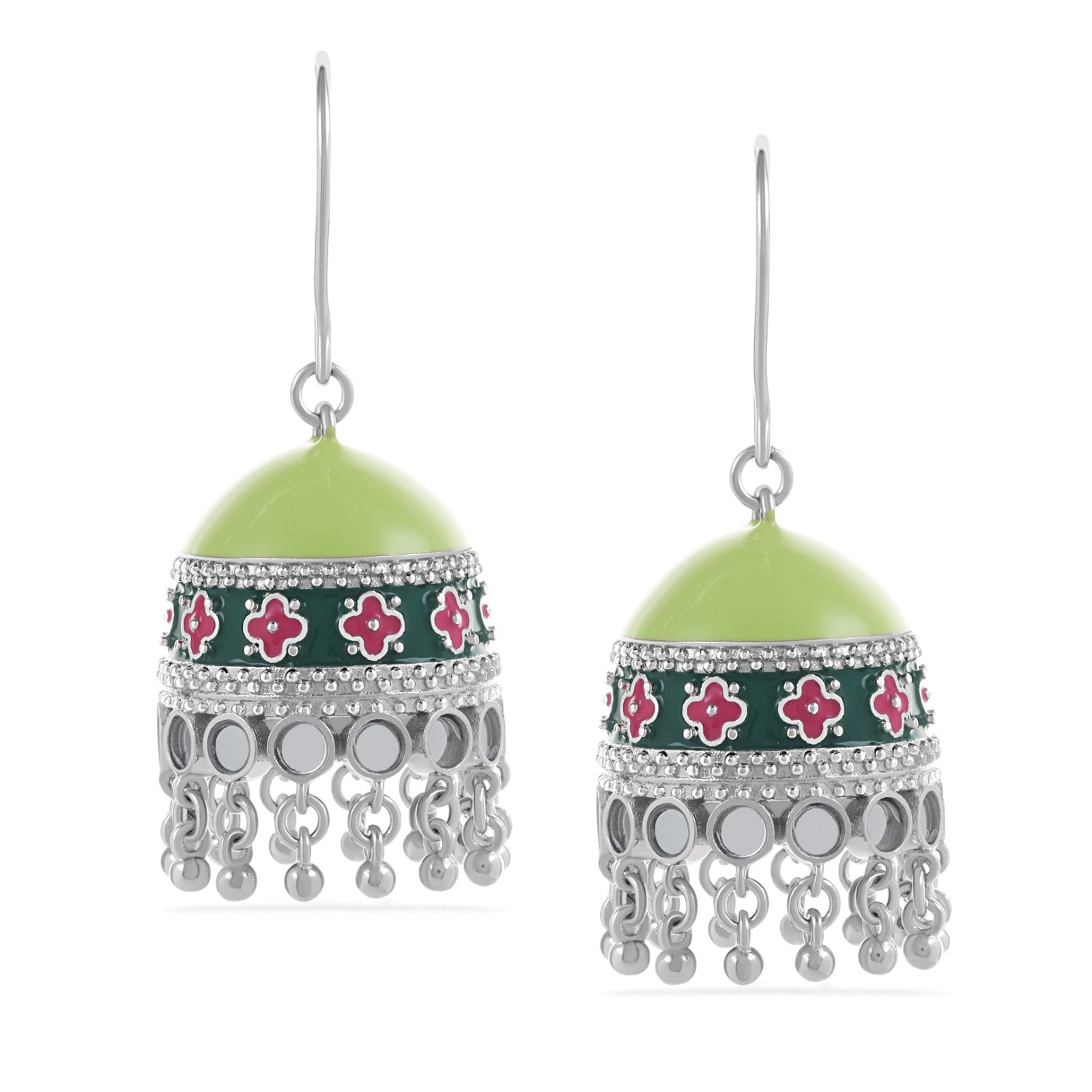 Verdant Dream Jhumka Earrings