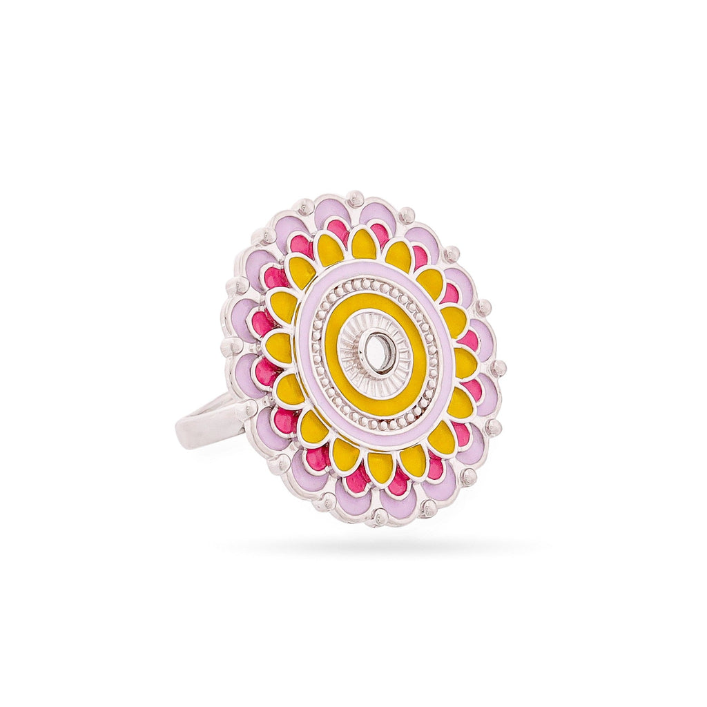 Radiant Sunburst Ring