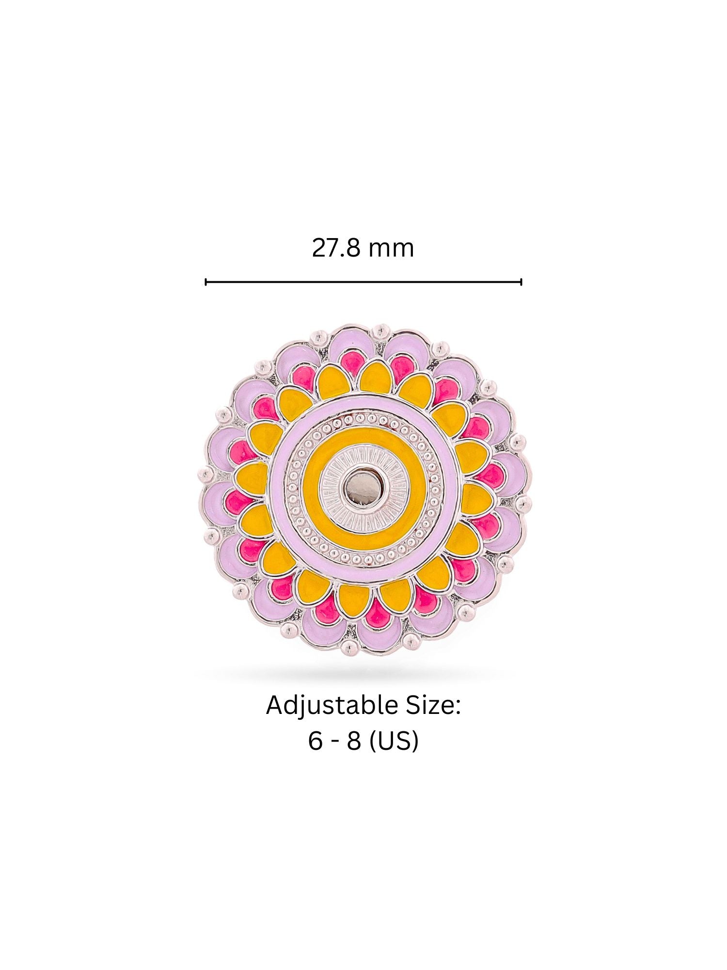 Radiant Sunburst Ring