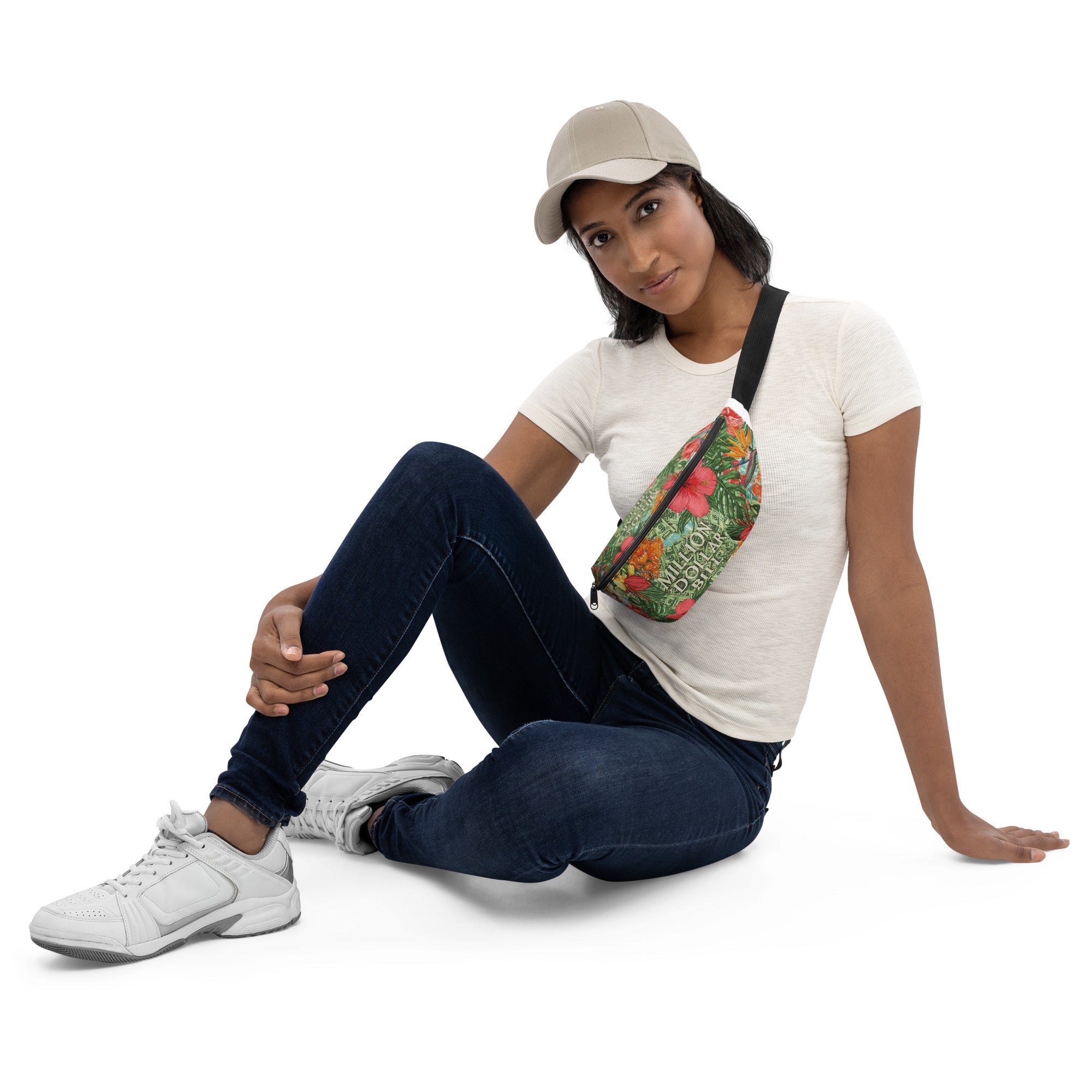 MDB Co. "FLORAL FORTUNE" Fanny Pack