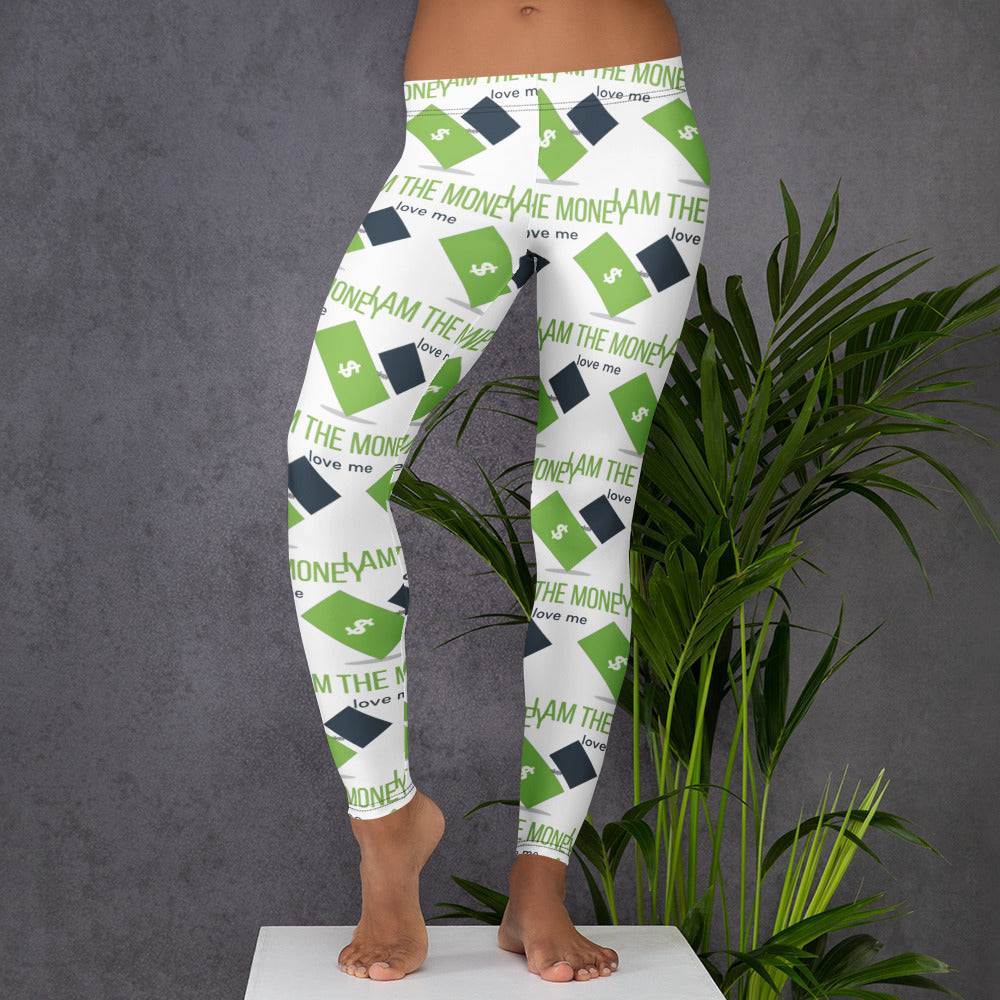 I AM THE MONEY All-over Leggings