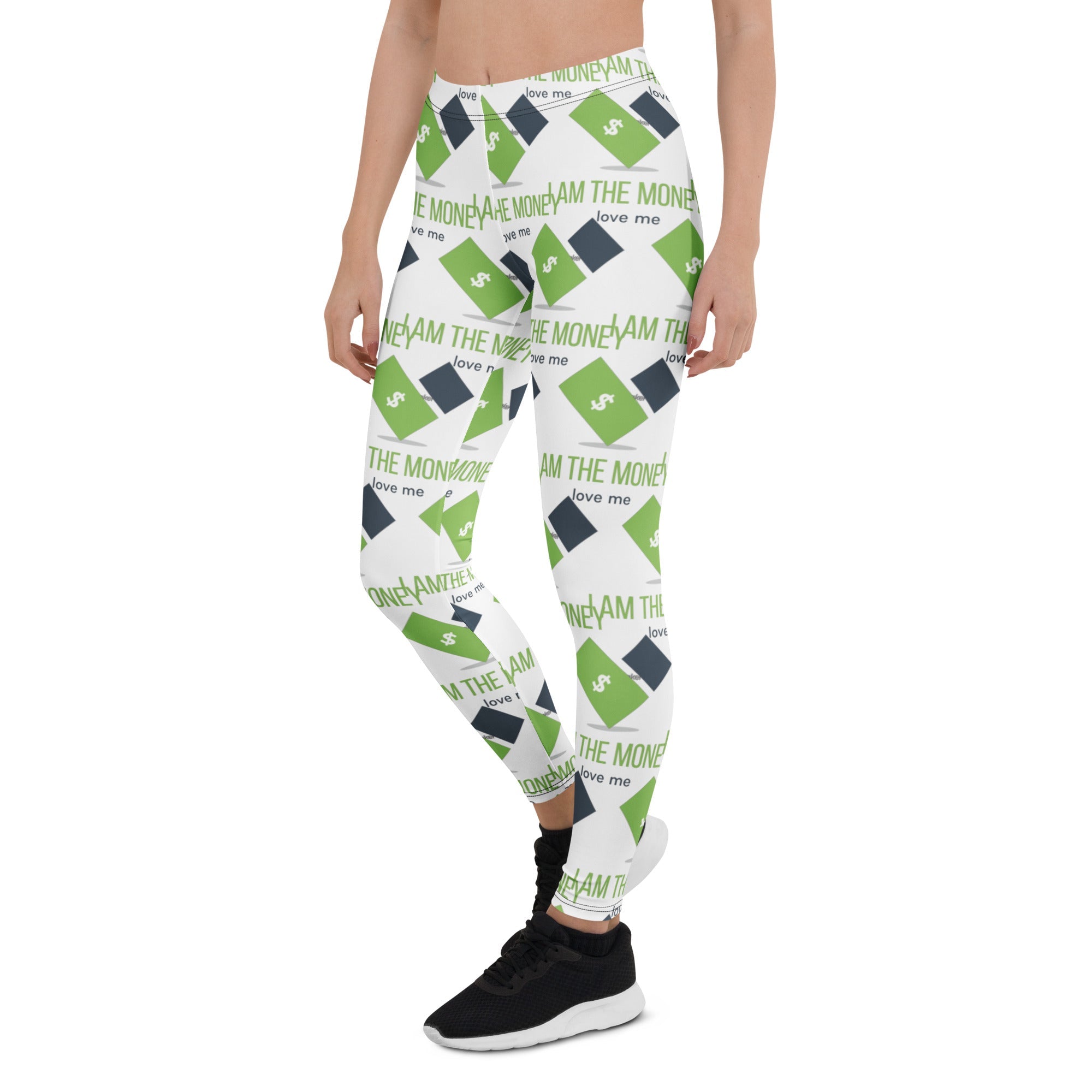 I AM THE MONEY All-over Leggings
