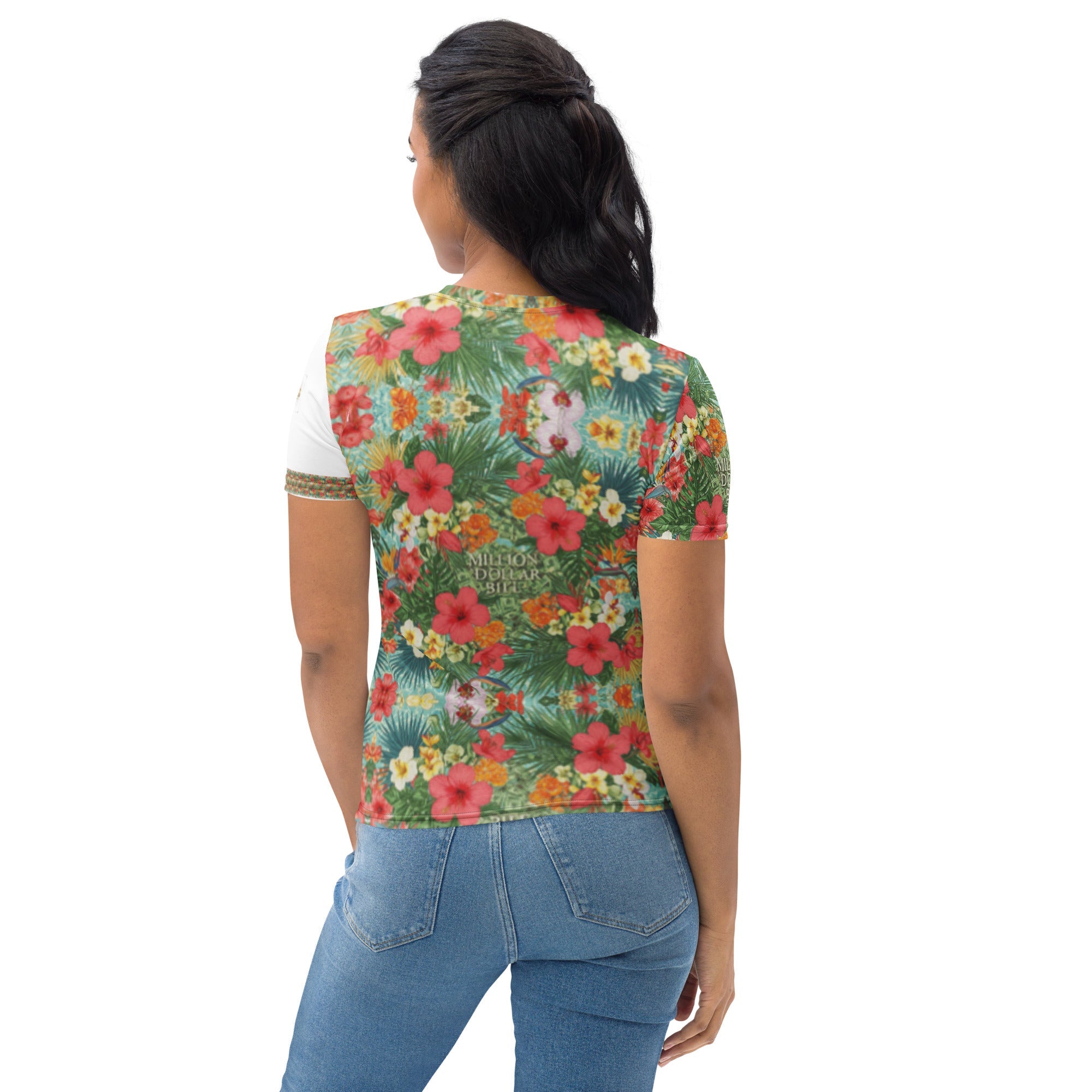 MDB Co "FLORAL FORTUNE" Women's T-shirt