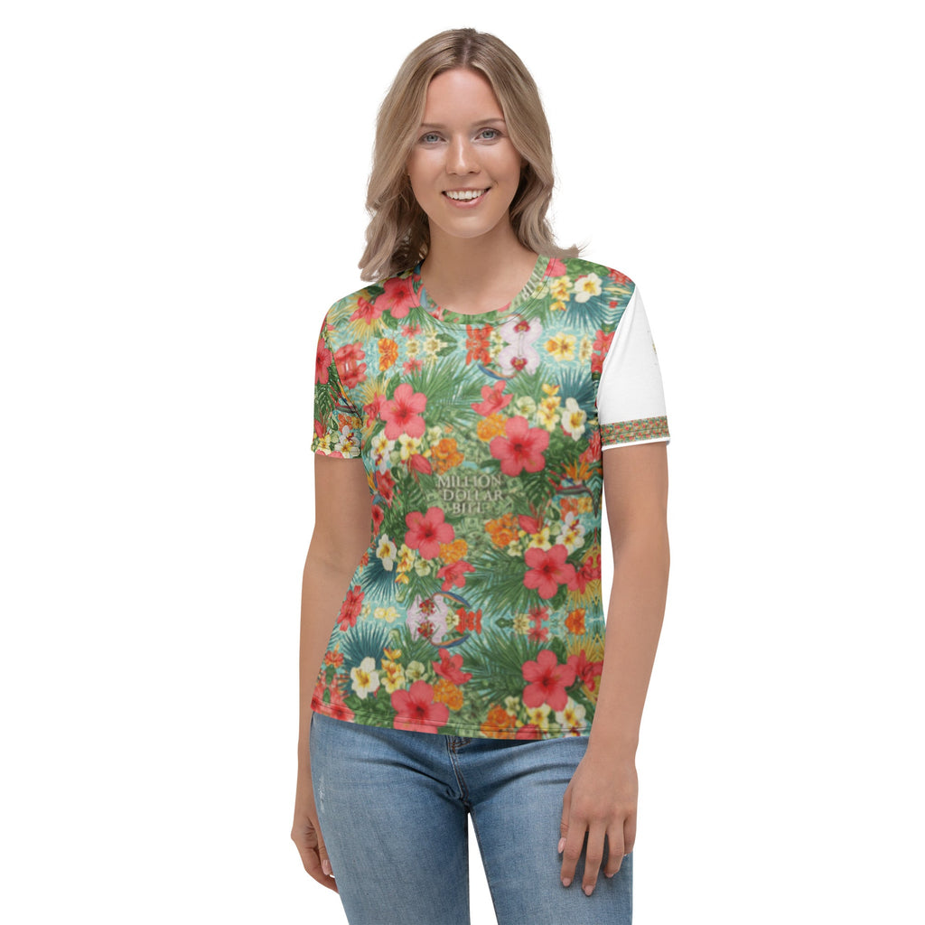 MDB Co "FLORAL FORTUNE" Women's T-shirt