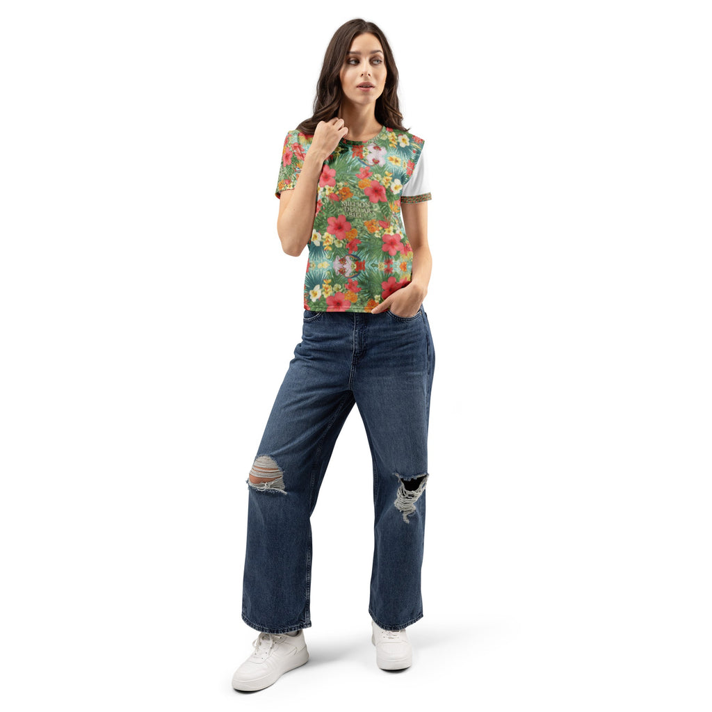 MDB Co "FLORAL FORTUNE" Women's T-shirt