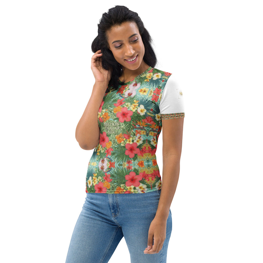 MDB Co "FLORAL FORTUNE" Women's T-shirt