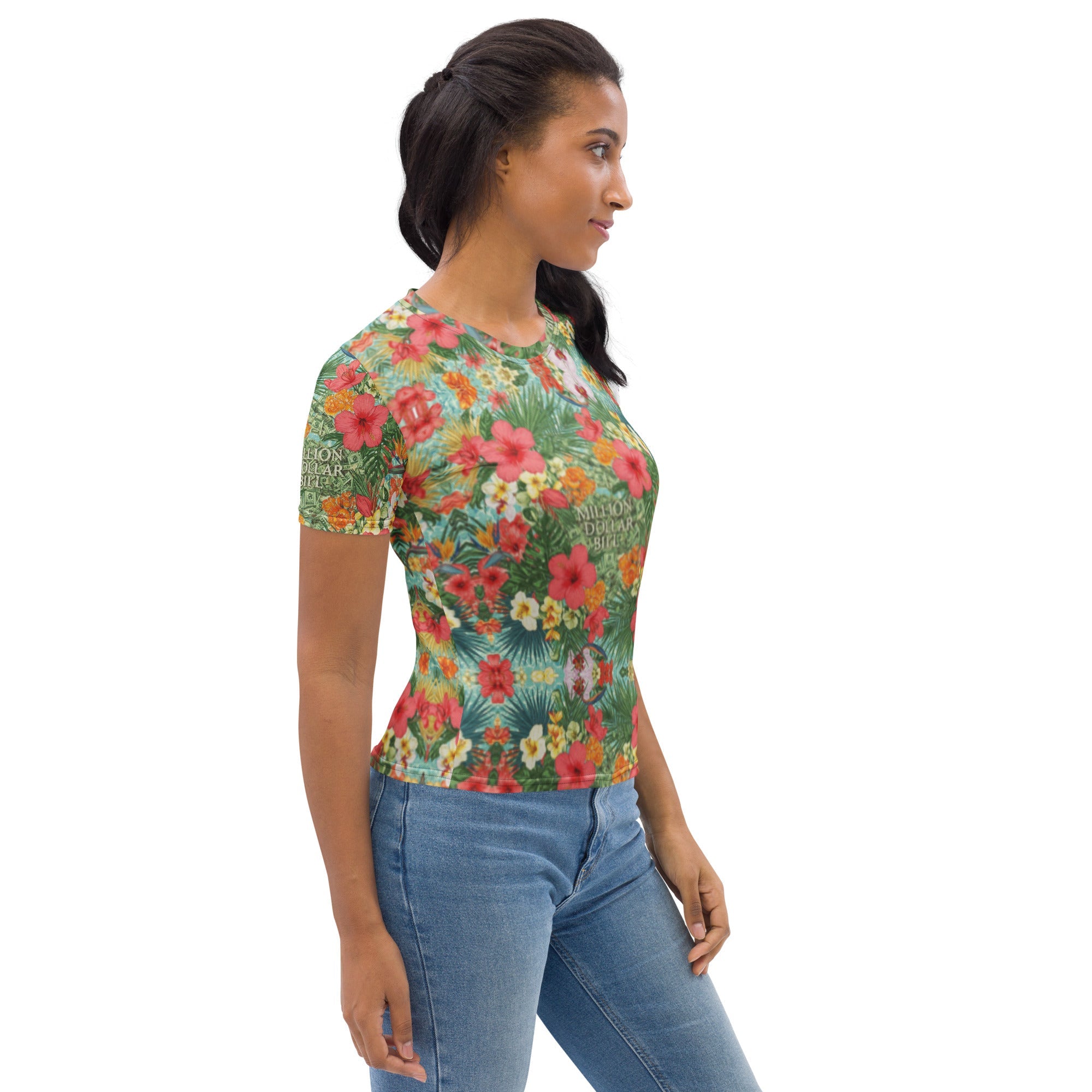 MDB Co "FLORAL FORTUNE" Women's T-shirt