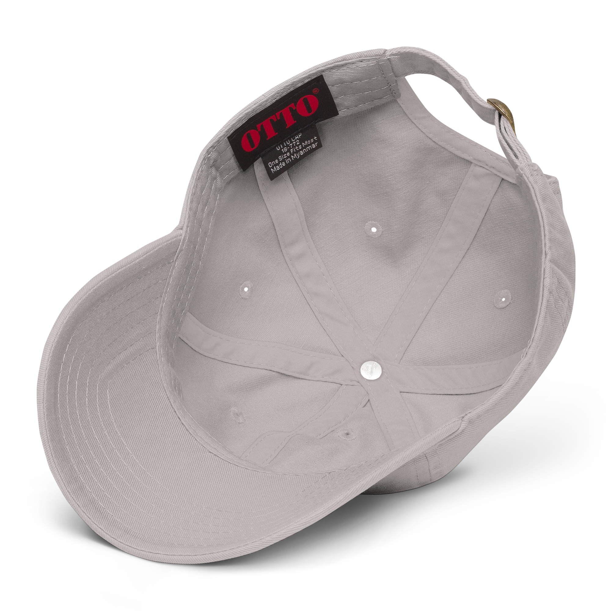 "I AM" WORTH Garment washed baseball cap