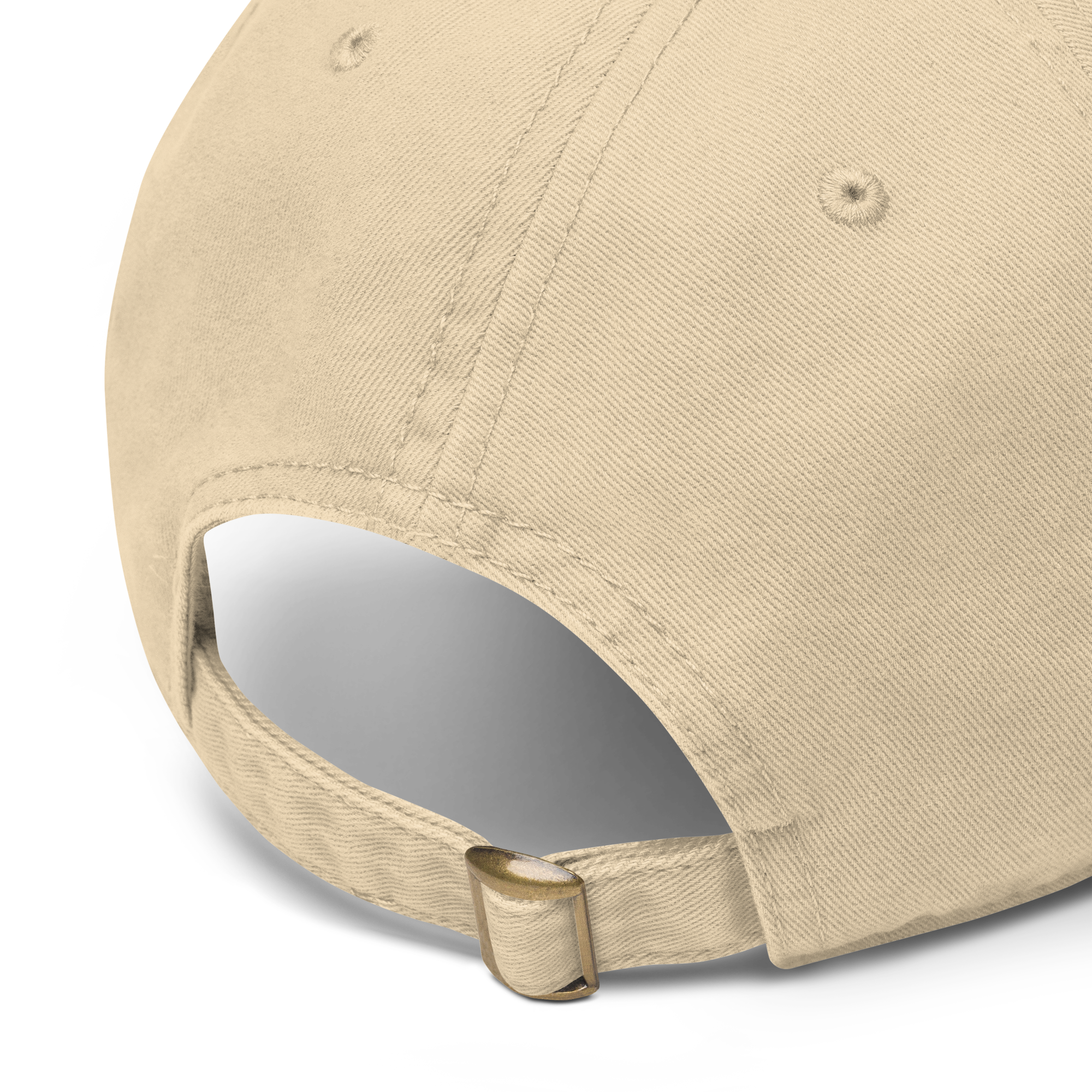 "I AM" WORTH Garment washed baseball cap