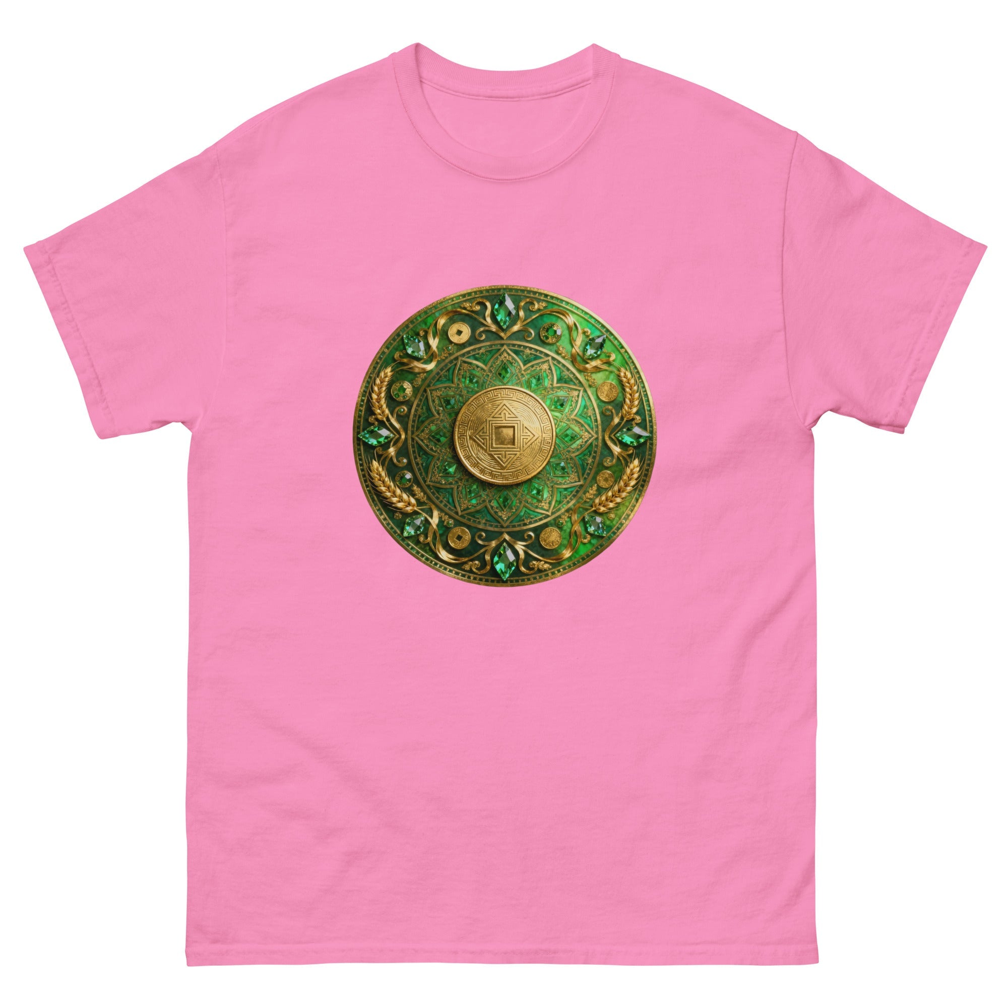 MDB Co. Prosperity Coin Mandala Classic Unisex 100% Cotton Everyday Tee