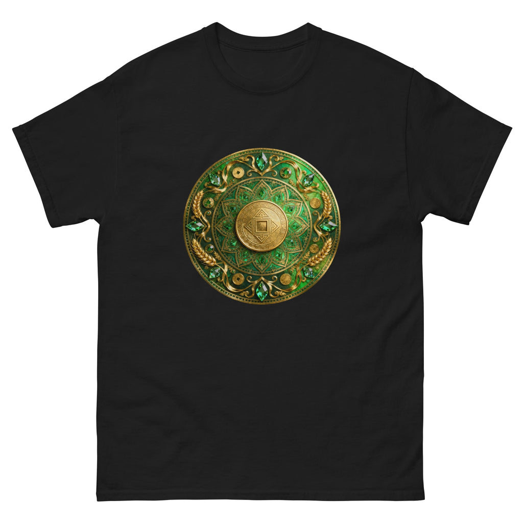 MDB Co. Prosperity Coin Mandala Classic Unisex 100% Cotton Everyday Tee