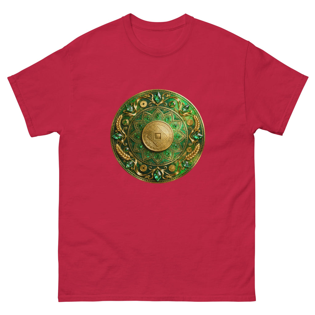 MDB Co. Prosperity Coin Mandala Classic Unisex 100% Cotton Everyday Tee