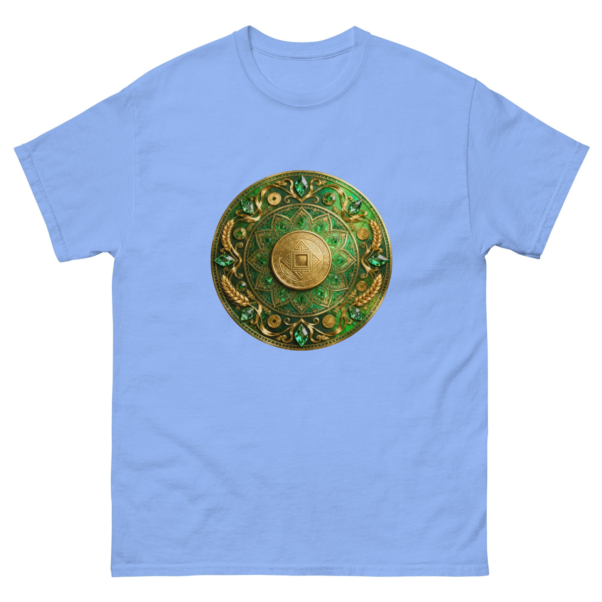 MDB Co. Prosperity Coin Mandala Classic Unisex 100% Cotton Everyday Tee