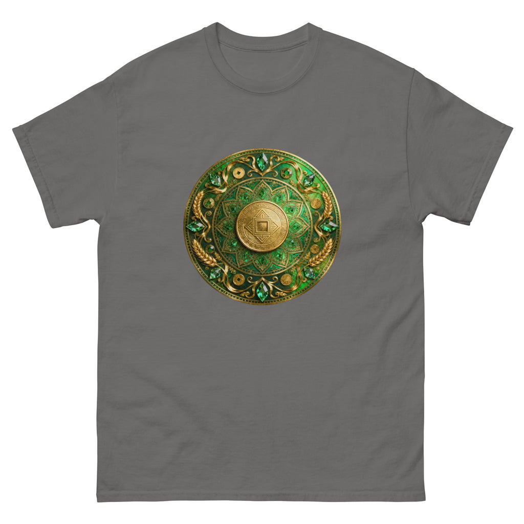 MDB Co. Prosperity Coin Mandala Classic Unisex 100% Cotton Everyday Tee
