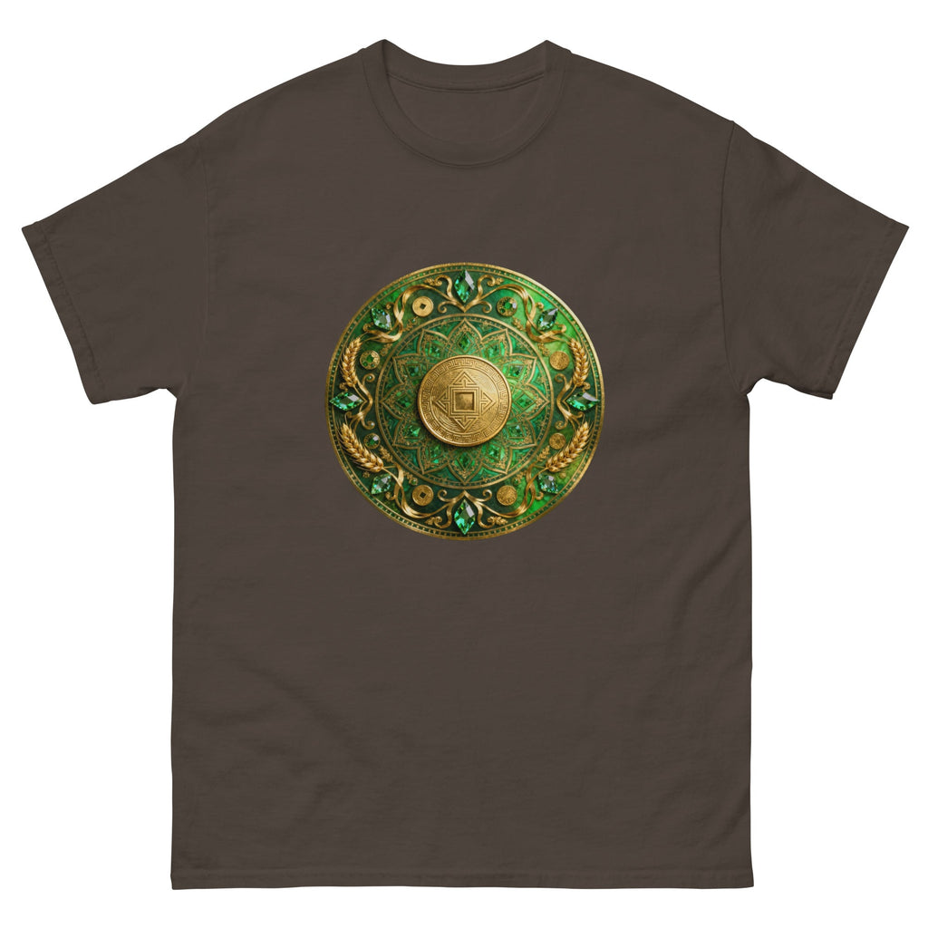 MDB Co. Prosperity Coin Mandala Classic Unisex 100% Cotton Everyday Tee