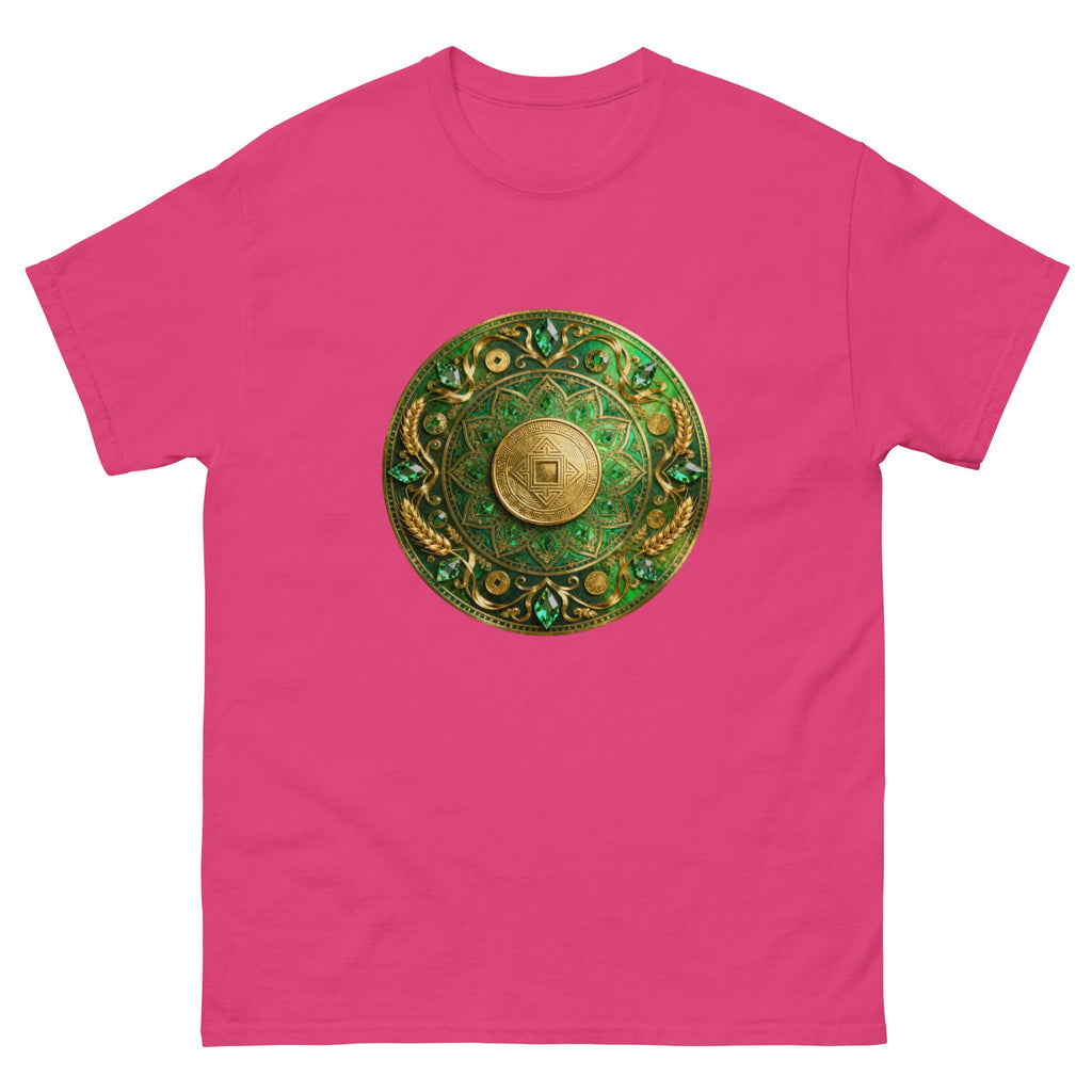 MDB Co. Prosperity Coin Mandala Classic Unisex 100% Cotton Everyday Tee
