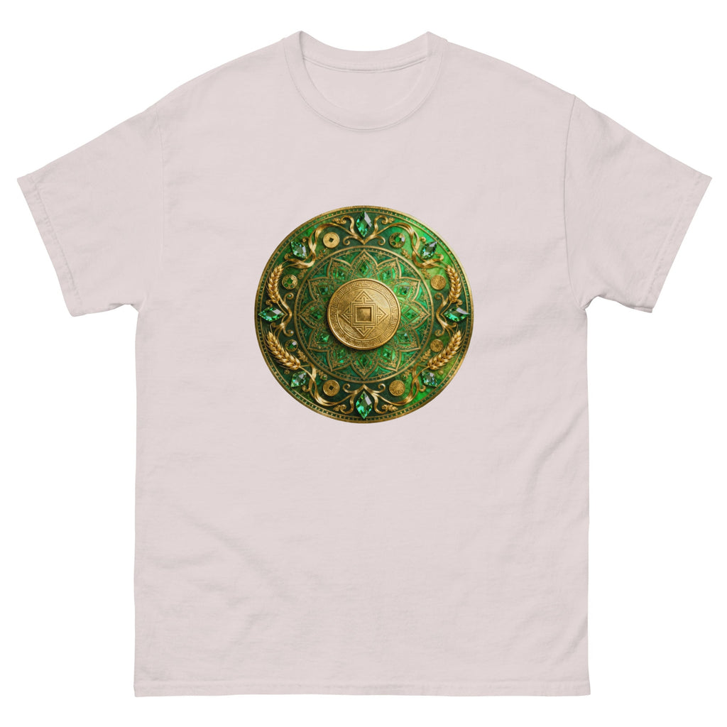 MDB Co. Prosperity Coin Mandala Classic Unisex 100% Cotton Everyday Tee