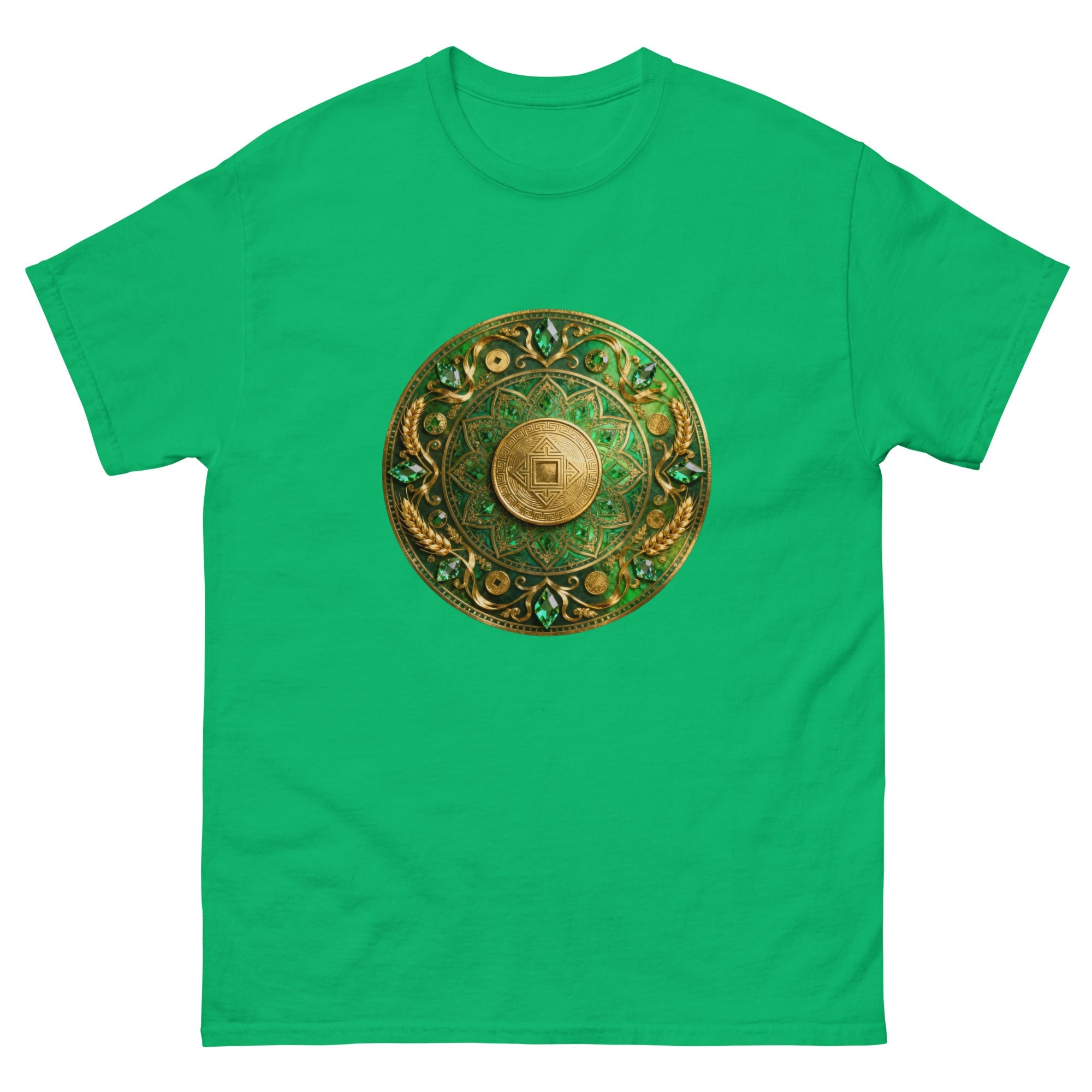 MDB Co. Prosperity Coin Mandala Classic Unisex 100% Cotton Everyday Tee