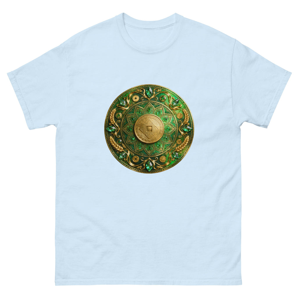 MDB Co. Prosperity Coin Mandala Classic Unisex 100% Cotton Everyday Tee