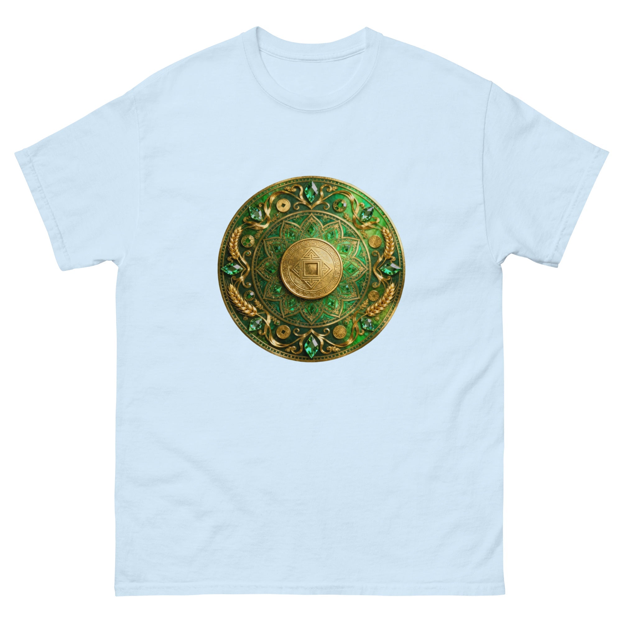 MDB Co. Prosperity Coin Mandala Classic Unisex 100% Cotton Everyday Tee