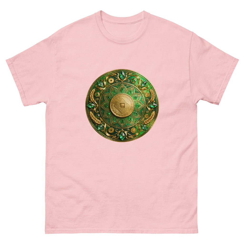 MDB Co. Prosperity Coin Mandala Classic Unisex 100% Cotton Everyday Tee
