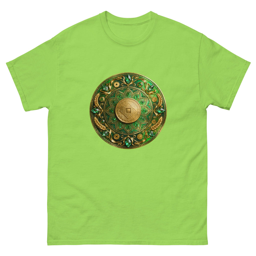MDB Co. Prosperity Coin Mandala Classic Unisex 100% Cotton Everyday Tee
