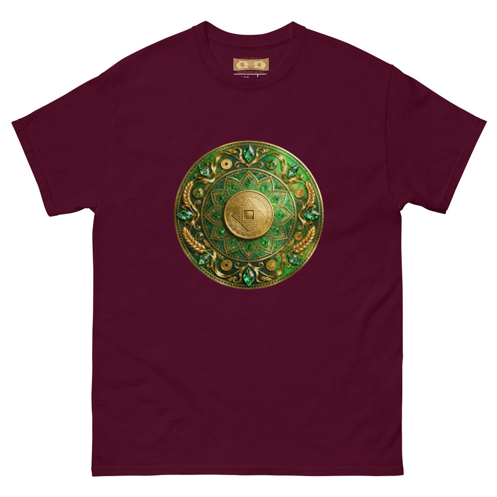 MDB Co. Prosperity Coin Mandala Classic Unisex 100% Cotton Everyday Tee