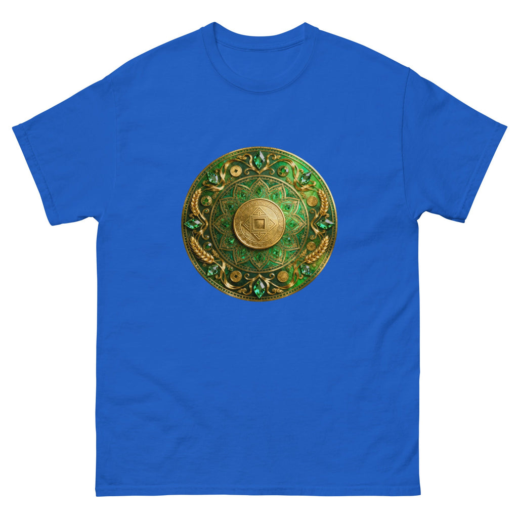 MDB Co. Prosperity Coin Mandala Classic Unisex 100% Cotton Everyday Tee