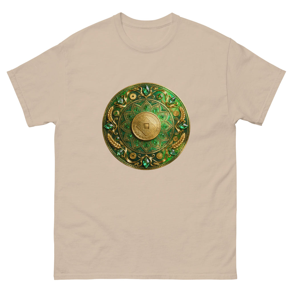 MDB Co. Prosperity Coin Mandala Classic Unisex 100% Cotton Everyday Tee