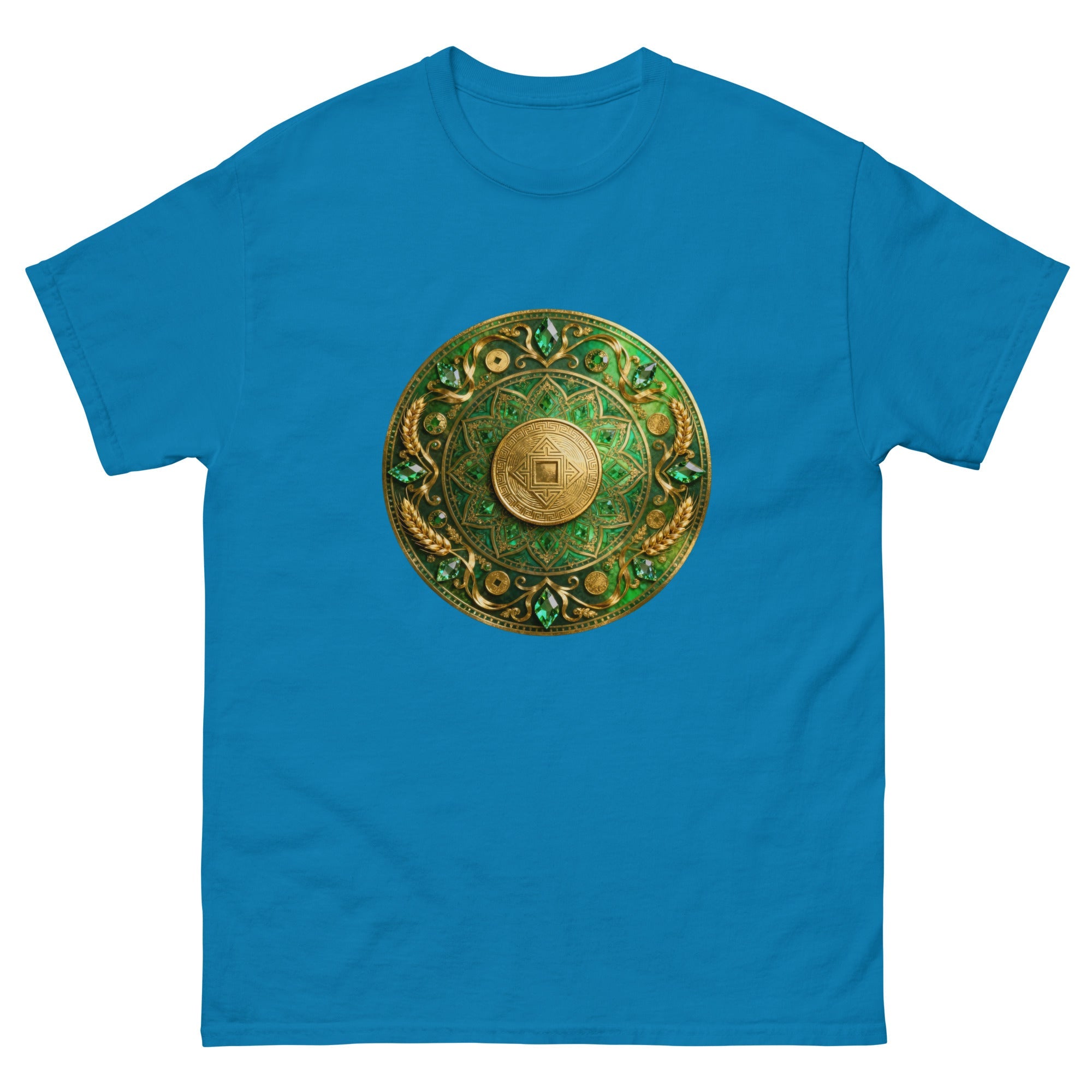 MDB Co. Prosperity Coin Mandala Classic Unisex 100% Cotton Everyday Tee