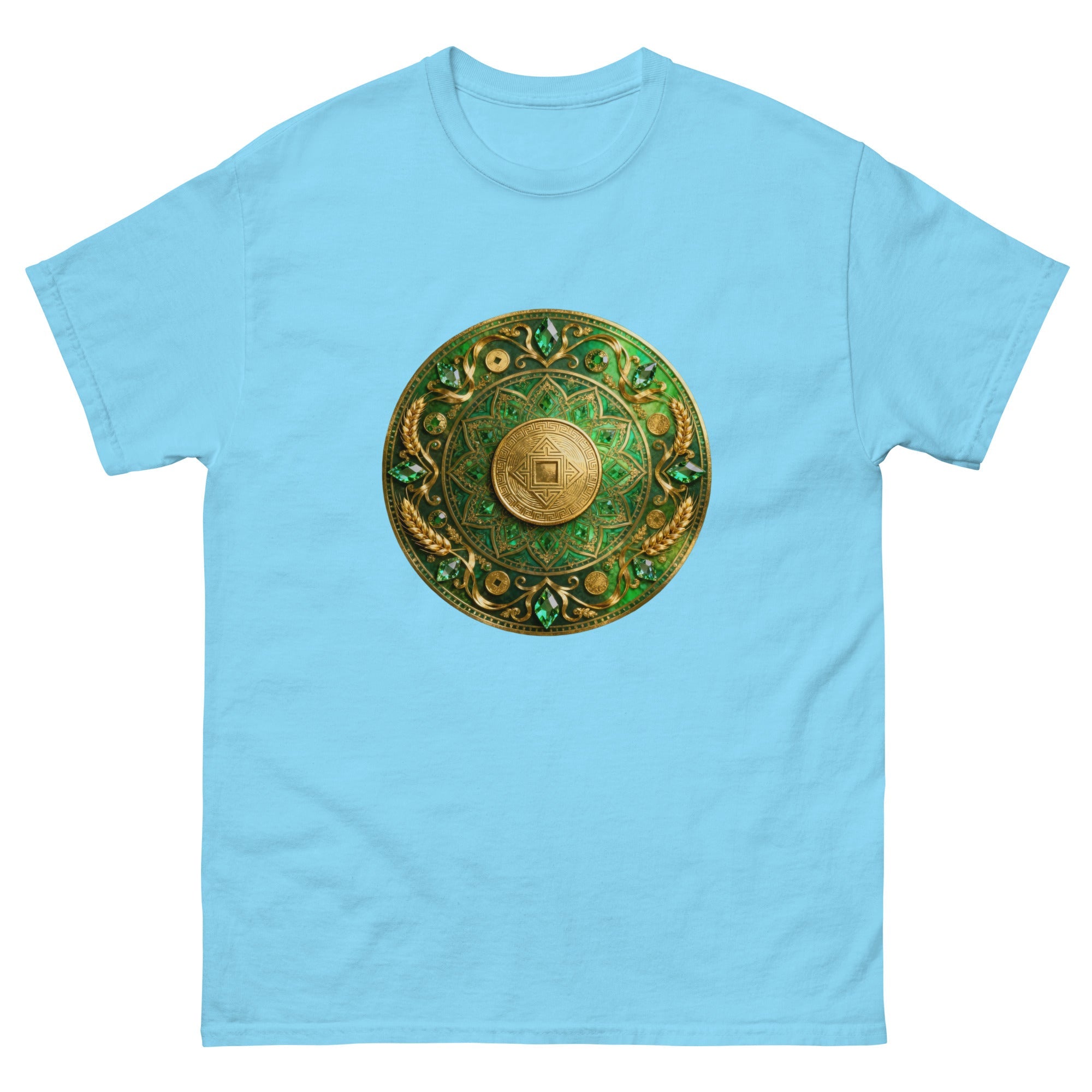 MDB Co. Prosperity Coin Mandala Classic Unisex 100% Cotton Everyday Tee