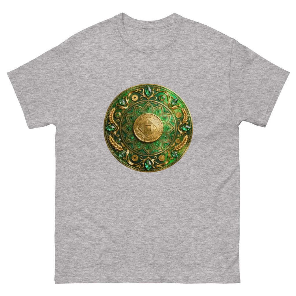 MDB Co. Prosperity Coin Mandala Classic Unisex 100% Cotton Everyday Tee