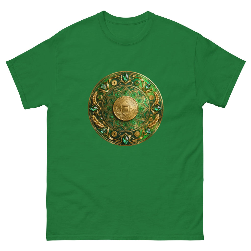 MDB Co. Prosperity Coin Mandala Classic Unisex 100% Cotton Everyday Tee