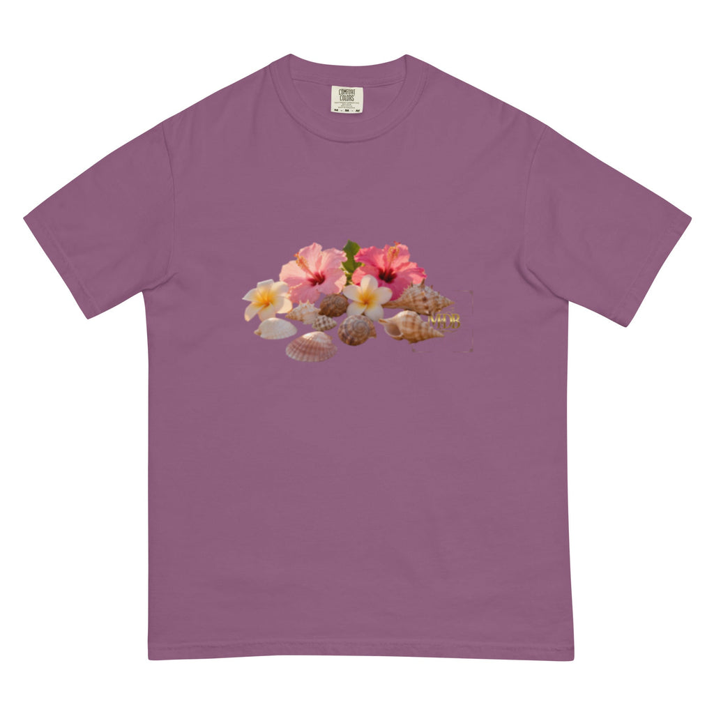 MDB Co. "FLORAL FORTUNE" Unisex garment-dyed heavyweight t-shirt