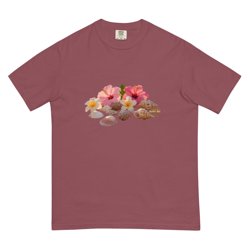 MDB Co. "FLORAL FORTUNE" Unisex garment-dyed heavyweight t-shirt