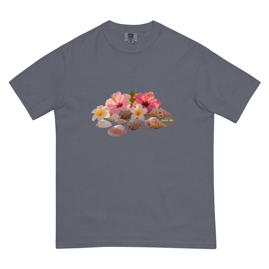 MDB Co. "FLORAL FORTUNE" Unisex garment-dyed heavyweight t-shirt