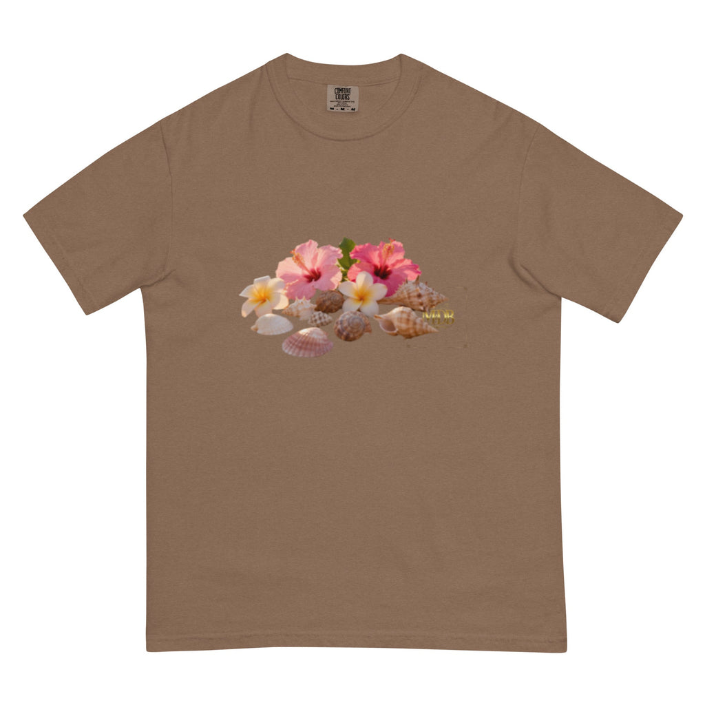 MDB Co. "FLORAL FORTUNE" Unisex garment-dyed heavyweight t-shirt