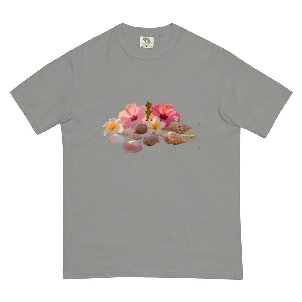 MDB Co. "FLORAL FORTUNE" Unisex garment-dyed heavyweight t-shirt