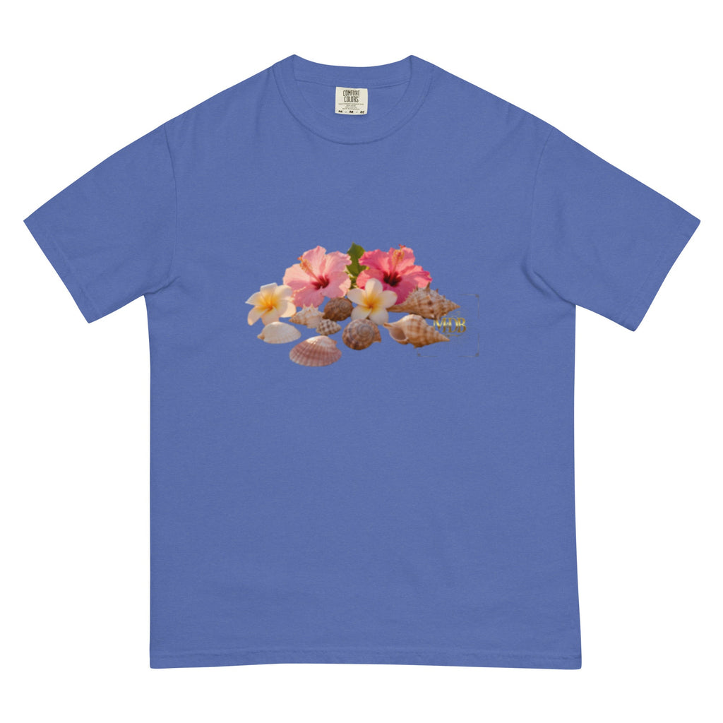 MDB Co. "FLORAL FORTUNE" Unisex garment-dyed heavyweight t-shirt
