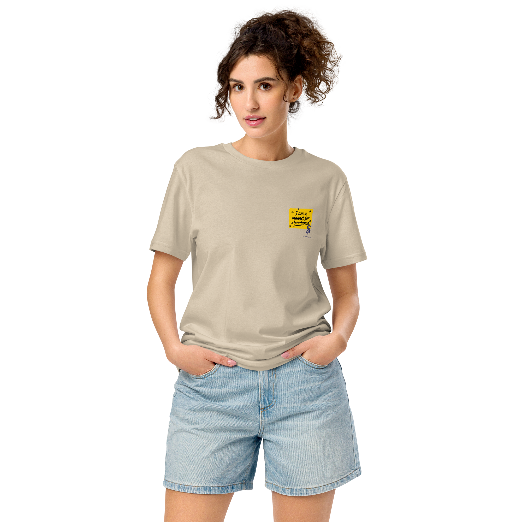 MDB Co. Magnetic Abundance Organic Unisex Midweight Cotton T Shirt