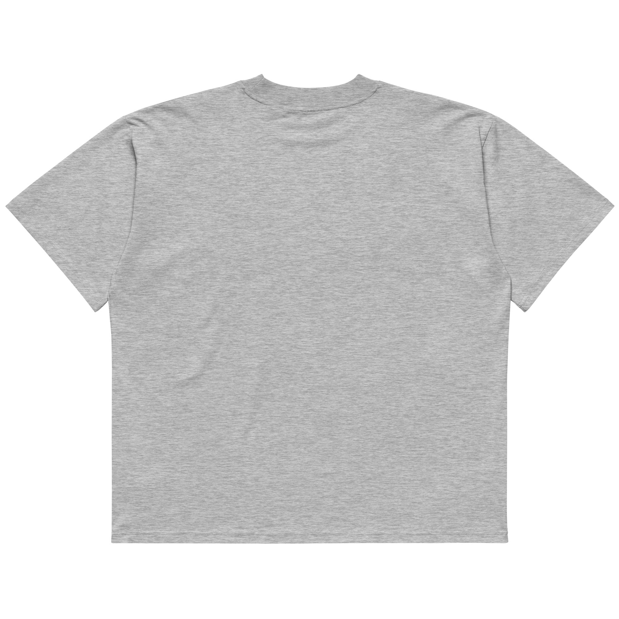 Magnetic Abundance Unisex Organic Cotton Oversized High Neck T Shirt