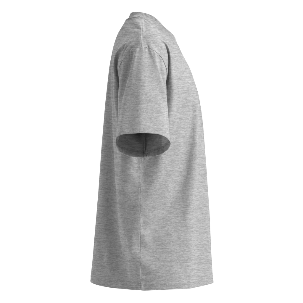 Magnetic Abundance Unisex Organic Cotton Oversized High Neck T Shirt