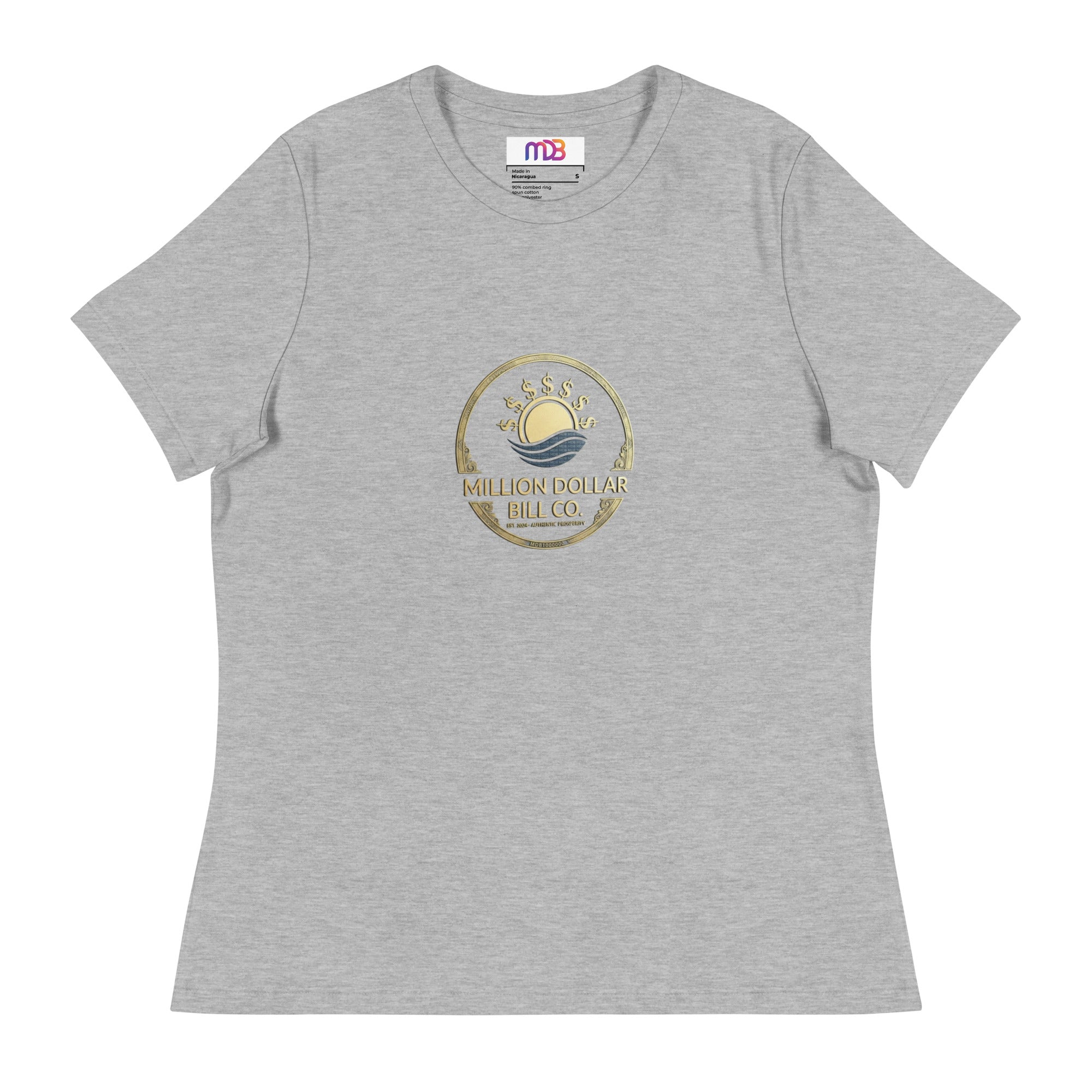 MDB Co.Signature Mint Women's Relaxed Fit T Shirt