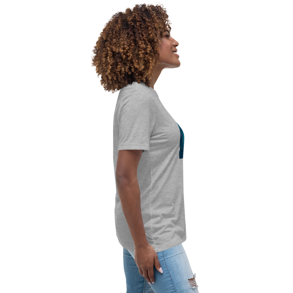 MDB Co Your Own Wave Womens Relaxed Cotton T Shirt Everyday Comfort