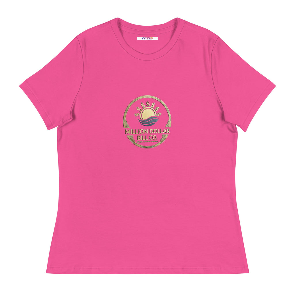 MDB Co.Signature Mint Women's Relaxed Fit T Shirt
